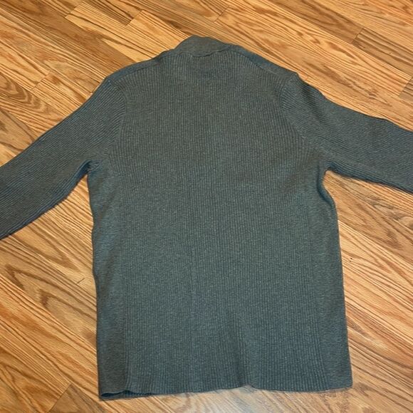 Michael Kors Men’s Pullover Sweater, 1/4 Zip, Grey XL - Picture 7 of 8